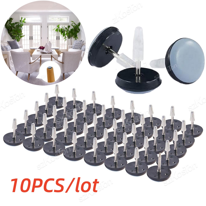 Outdoor Furniture Glider - 10 adet Çivi Mobilya Kayar Pedleri