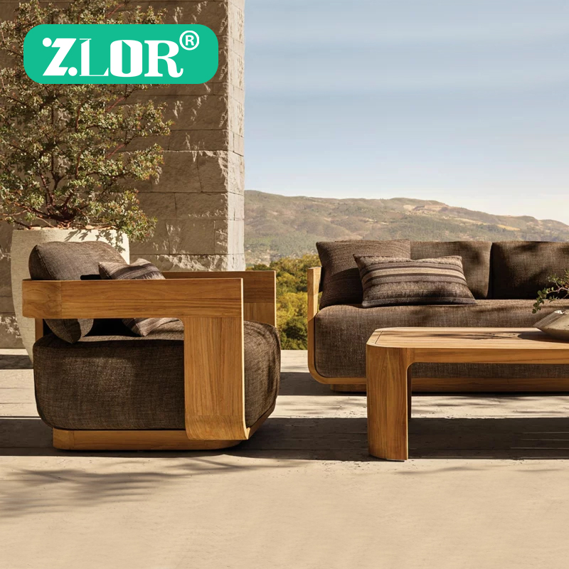Outdoor Furniture On Sale - Tik Ağacı Modern Dış Mekan Bahçe