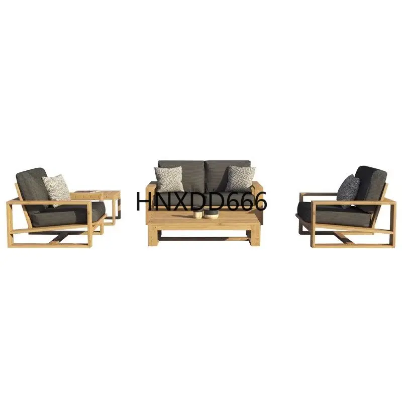 Outdoor Furniture Teak Wood - Dış mekan kanepe otel tek kişilik