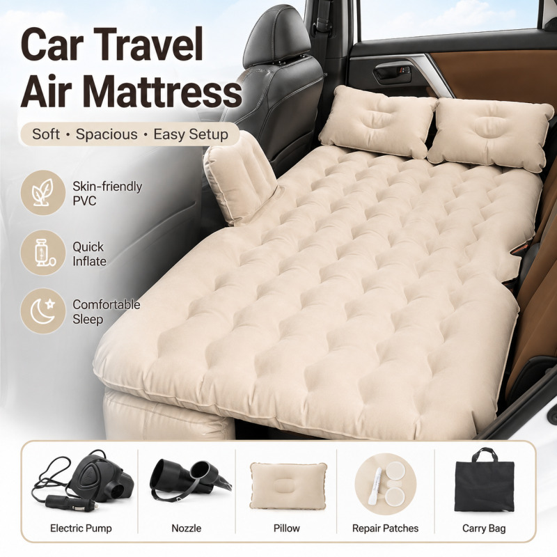 Outdoor Furniture Pads - Evrensel Araba Hava Yatağı Elektrikli Şişme
