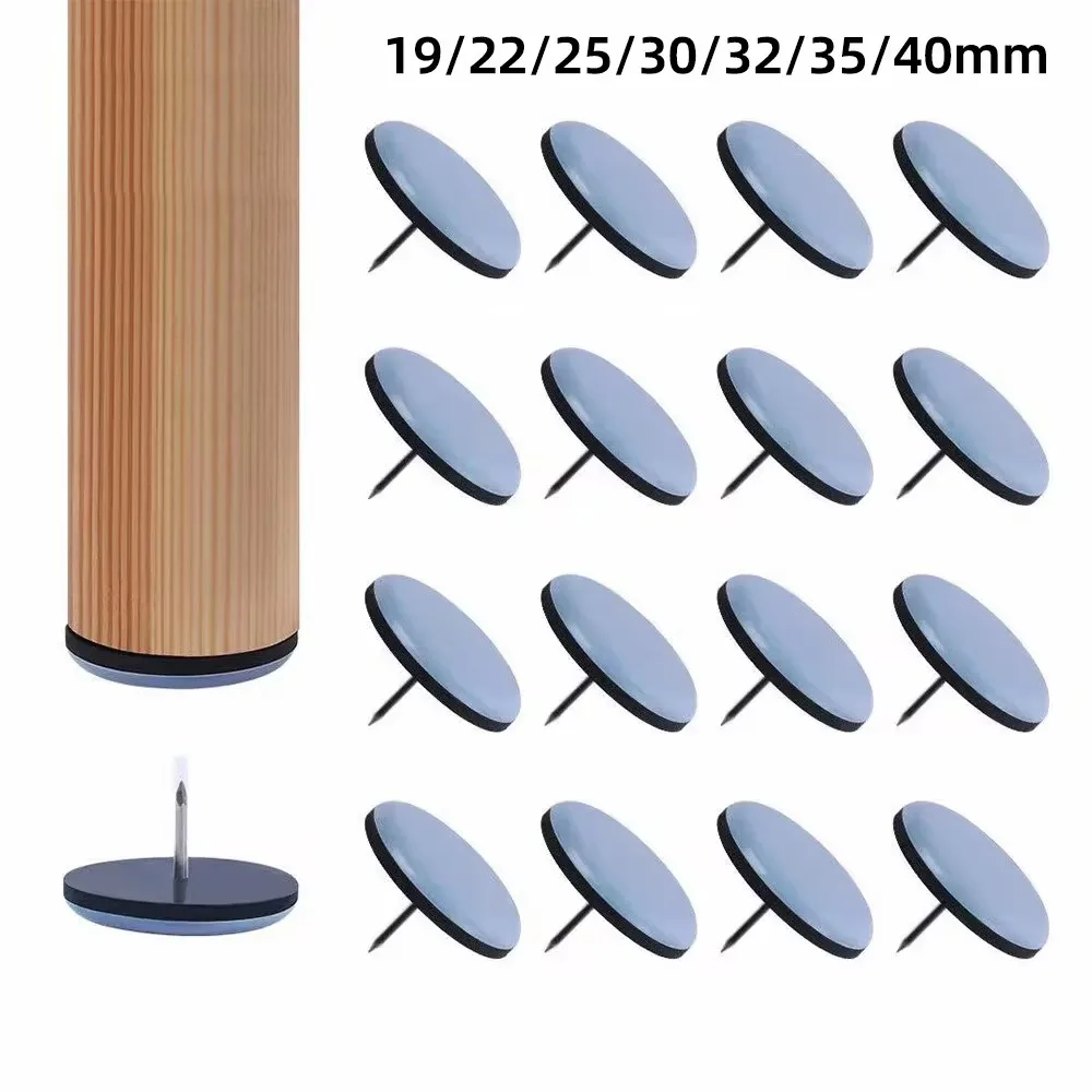 Outdoor Furniture Glider - 16/19/22/25/32/38mm Masa Sandalye Ayak Kaydırıcılar Yuvarlak