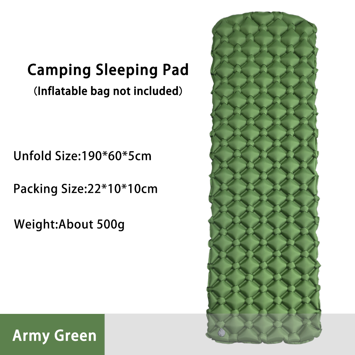 Outdoor Furniture Pads - Kamp Şişme Yatak Çadırda Katlanır Kamp