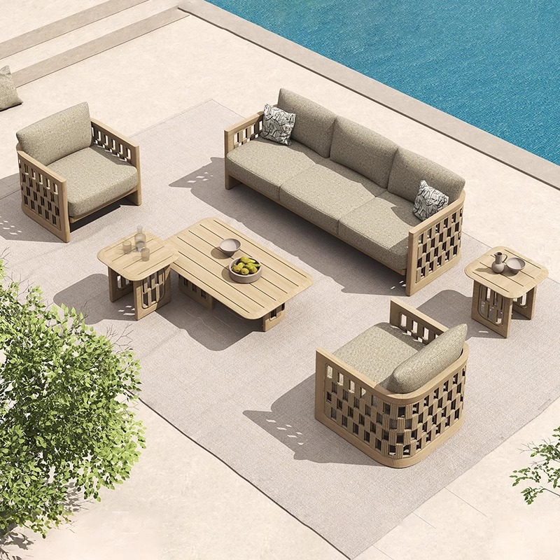 # İskandinav Tarzı Masif Tik A - Outdoor Furniture Teak Wood incelemesi ve fiyatı