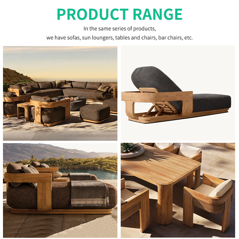 Tik Ağacı Modern Dış Mekan Bah - Outdoor Furniture On Sale incelemesi ve fiyatı