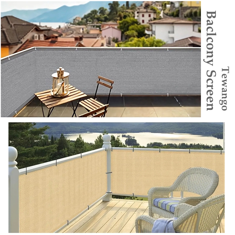 4 renk Balkon ekran koruyucu A - Outdoor Furniture Hdpe incelemesi ve fiyatı