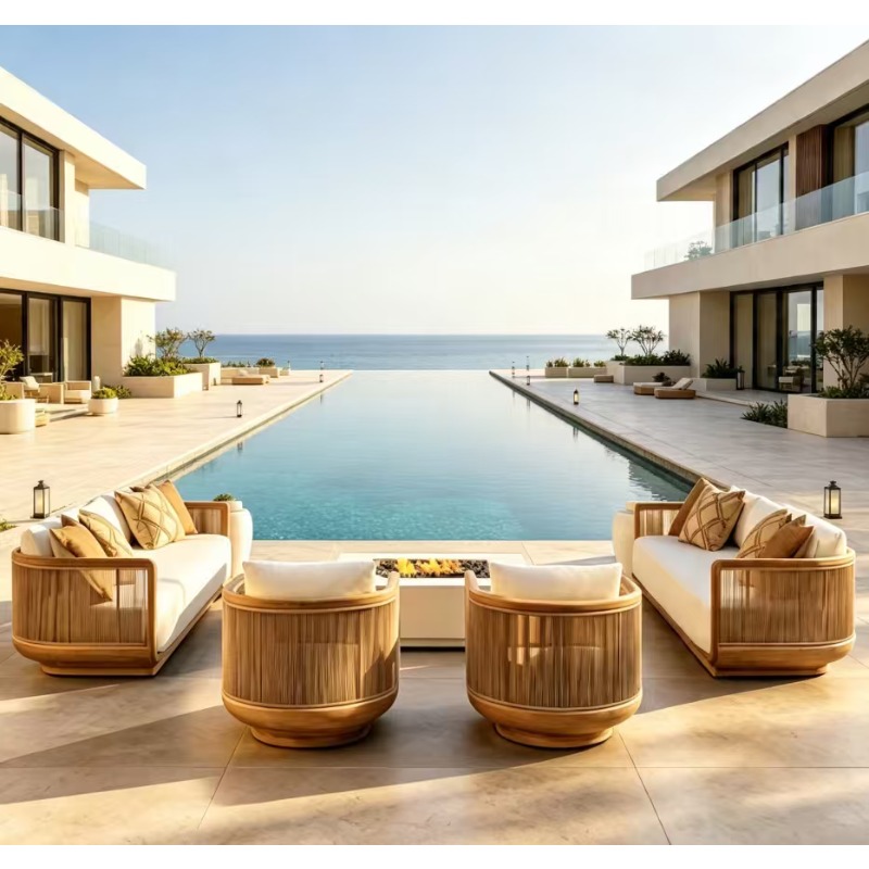 Veranda Tik Ahşap Şezlong Güne - Outdoor Furniture Teak Wood incelemesi ve fiyatı