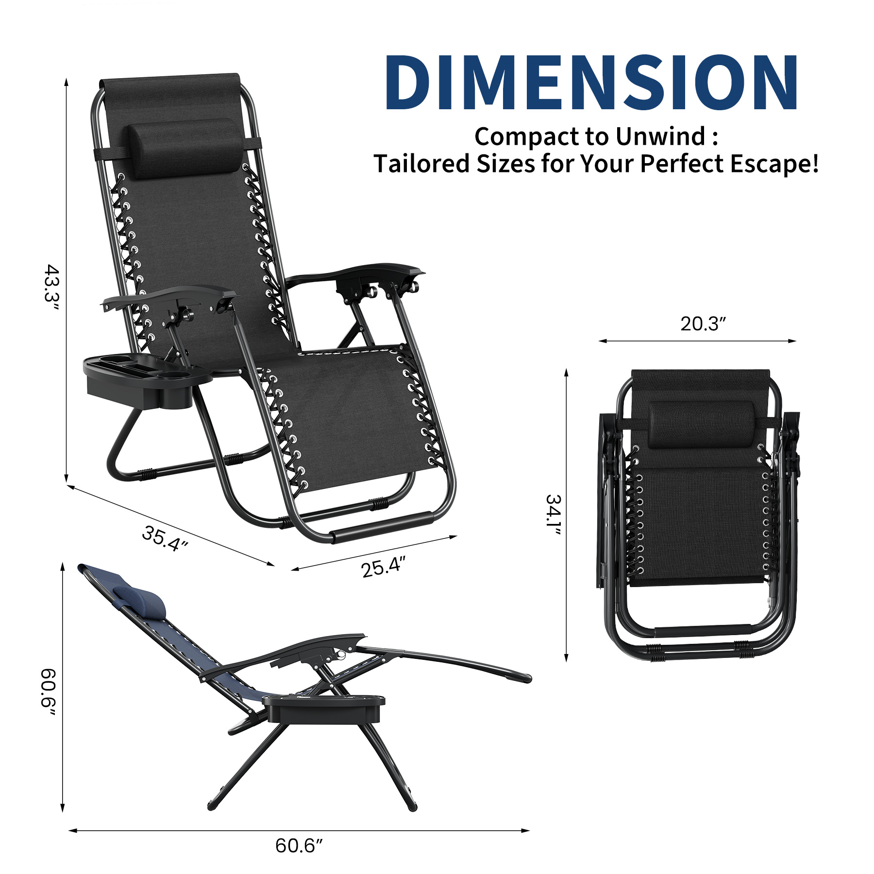 Ağırlıksız Bahçe Şezlongu, 2'l - Outdoor Furniture Quick Dry incelemesi ve fiyatı
