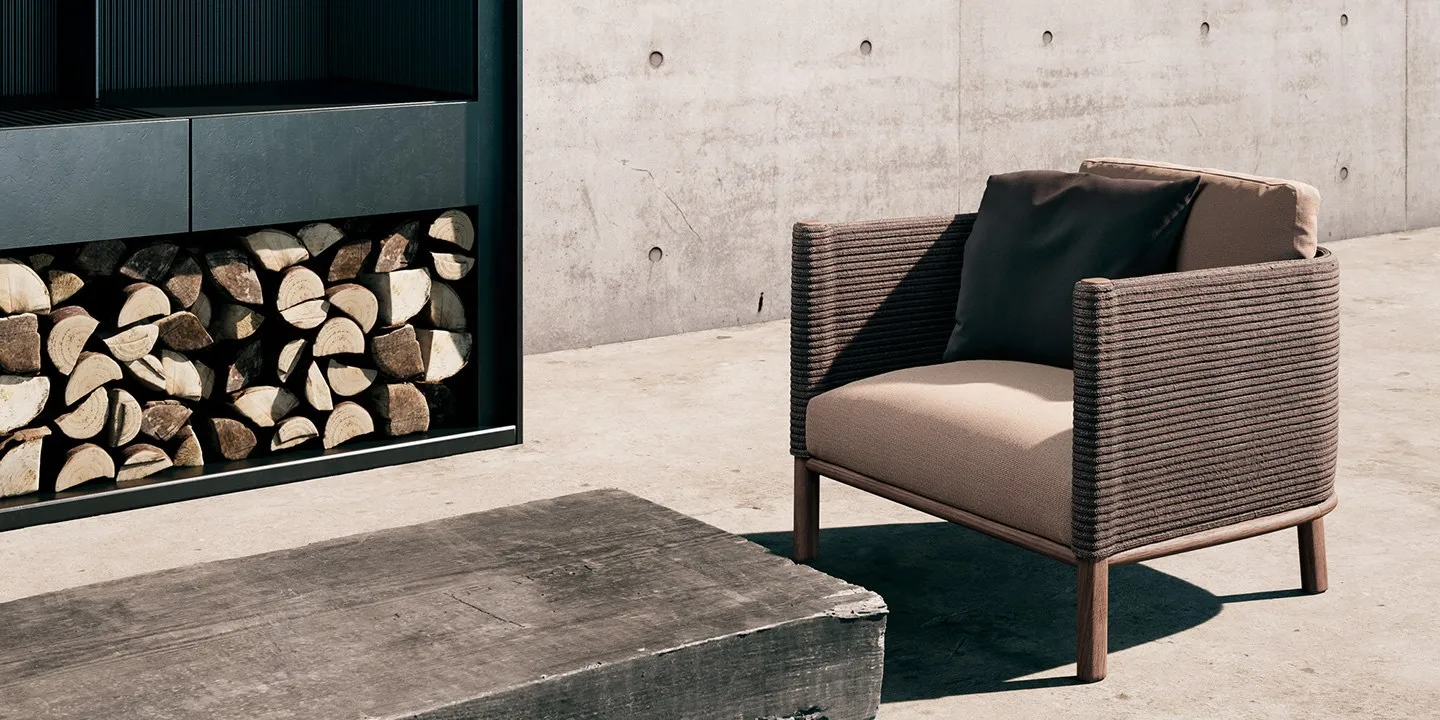 Tik Ağacı Çerçeveli Halat Örgü - Outdoor Furniture Teak Wood incelemesi ve fiyatı