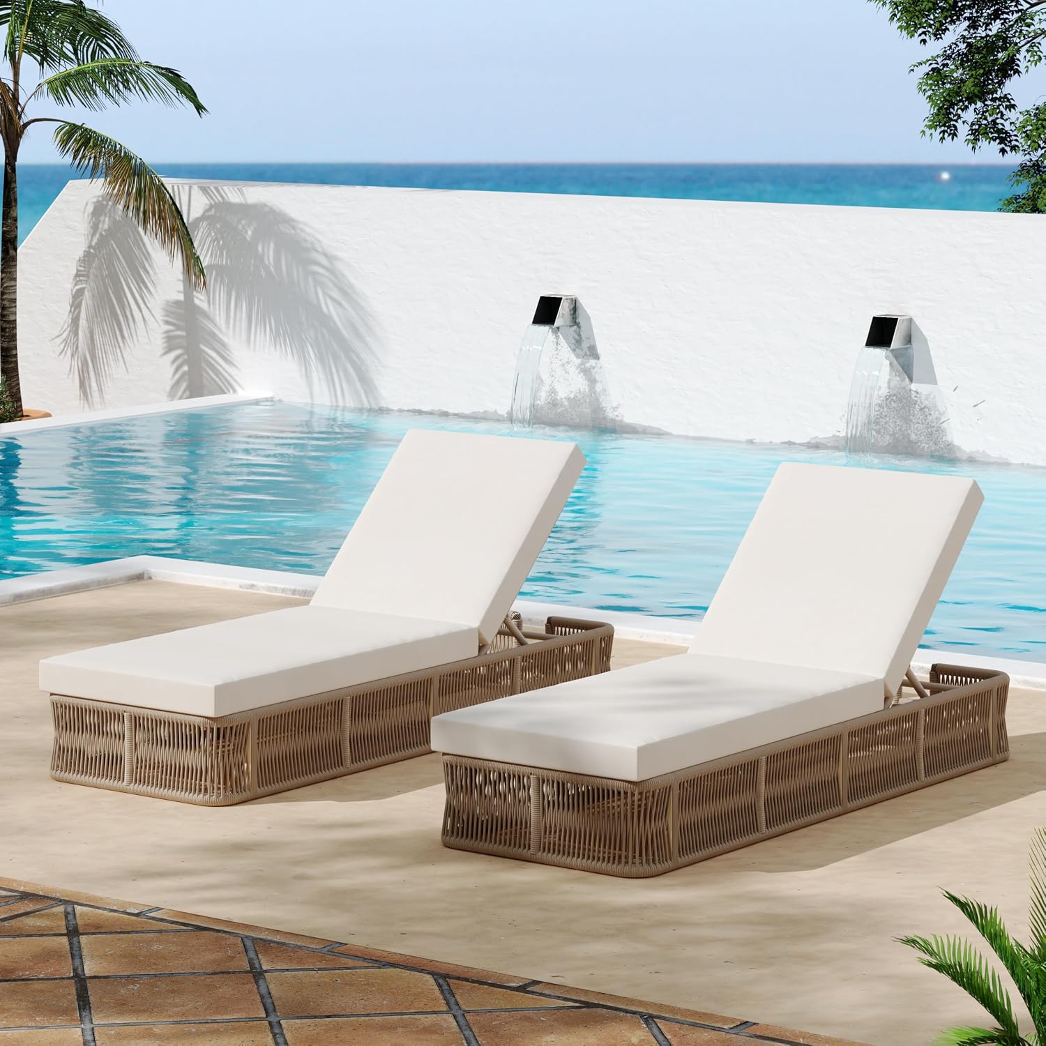 Dokuma Halatlı Şezlong 5 Pozis - Outdoor Furniture Without Cushions incelemesi ve fiyatı