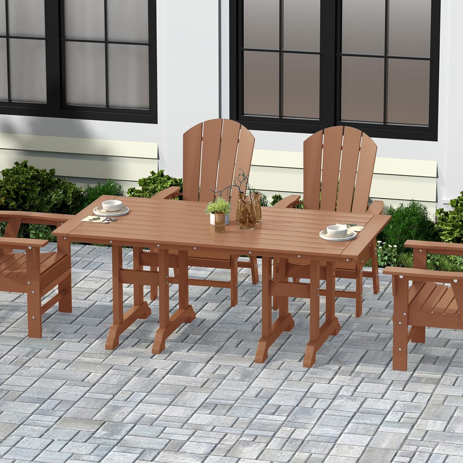 71 inç Açık Alan Yemek Masası  - Outdoor Furniture Teak Wood incelemesi ve fiyatı