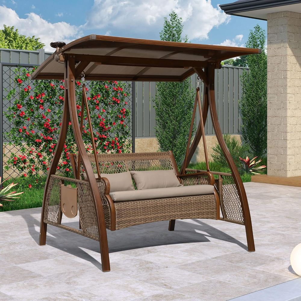 2 Kişilik El Dokuması Hasır Ba - Outdoor Furniture Without Cushions incelemesi ve fiyatı