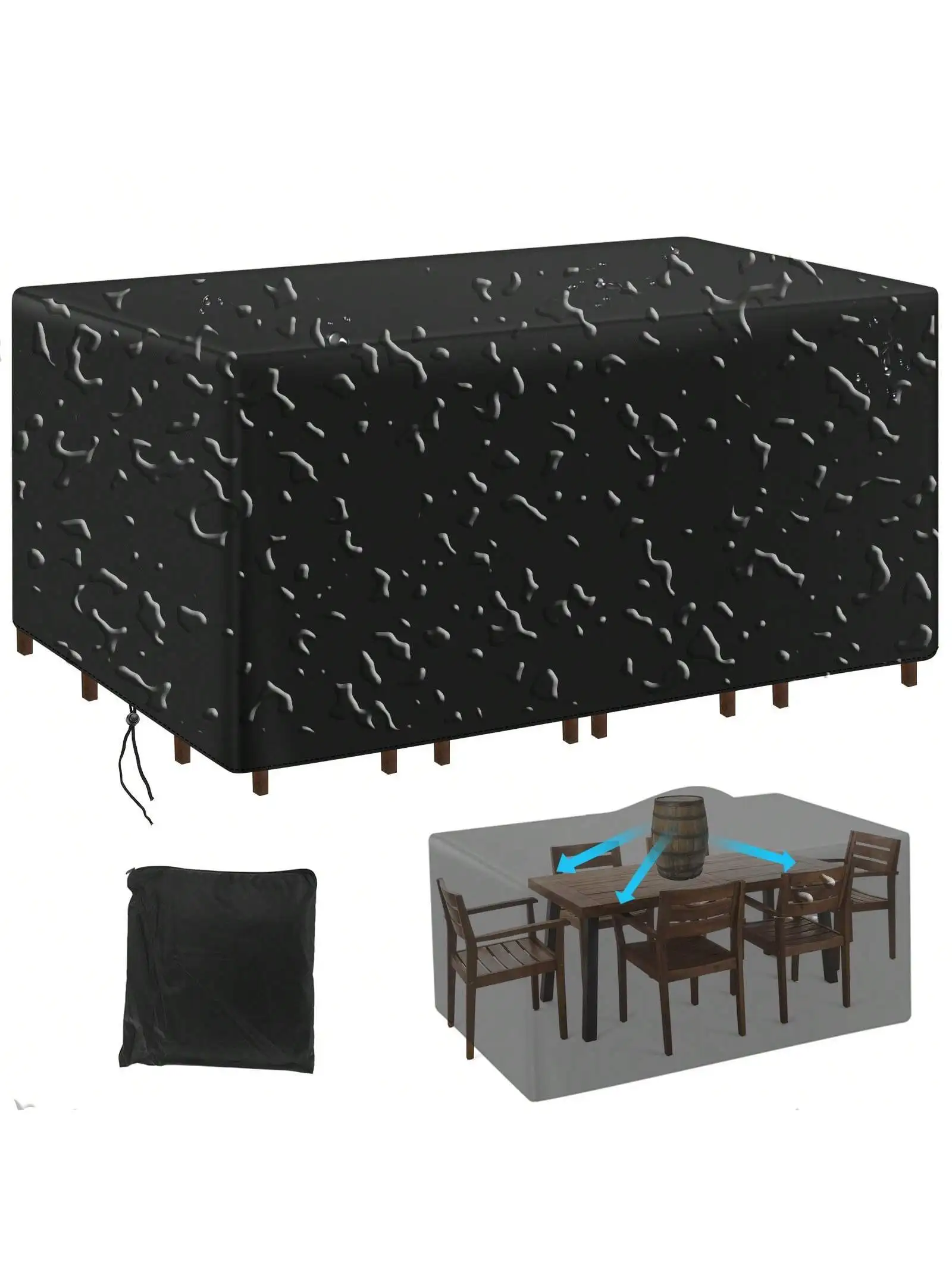 Sandalyeler, Kanepeler ve Masa - Outdoor Furniture With Covers incelemesi ve fiyatı