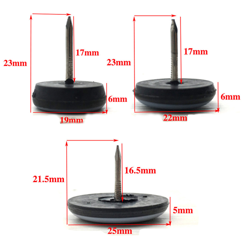 20 adet 16/19/22/25mm Masa San - Outdoor Furniture Glider incelemesi ve fiyatı
