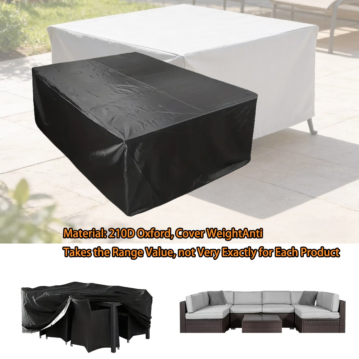 600 Boyutlu Dış Mekan Mobilya  - Outdoor Furniture With Covers incelemesi ve fiyatı