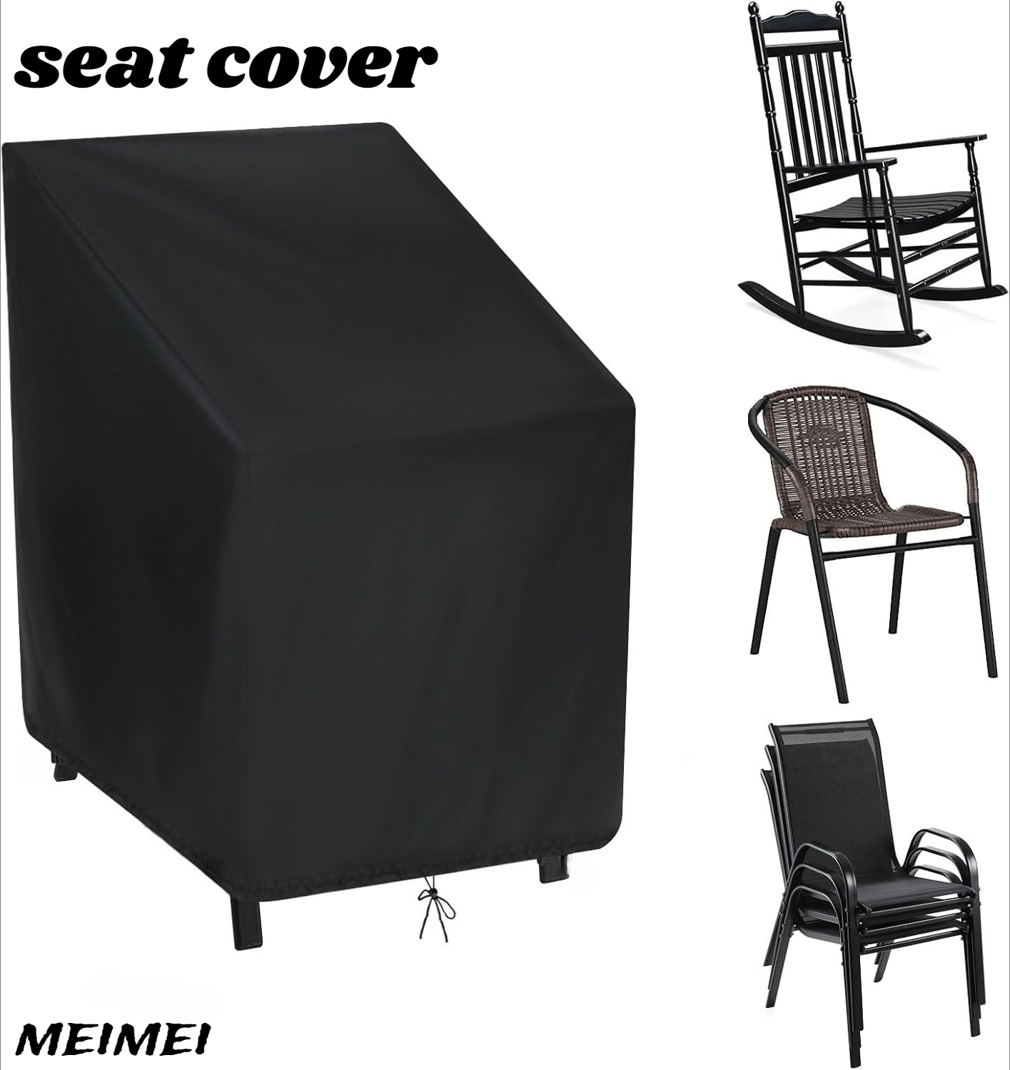İstiflenebilir Sandalye Toz Ör - Outdoor Furniture With Covers incelemesi ve fiyatı