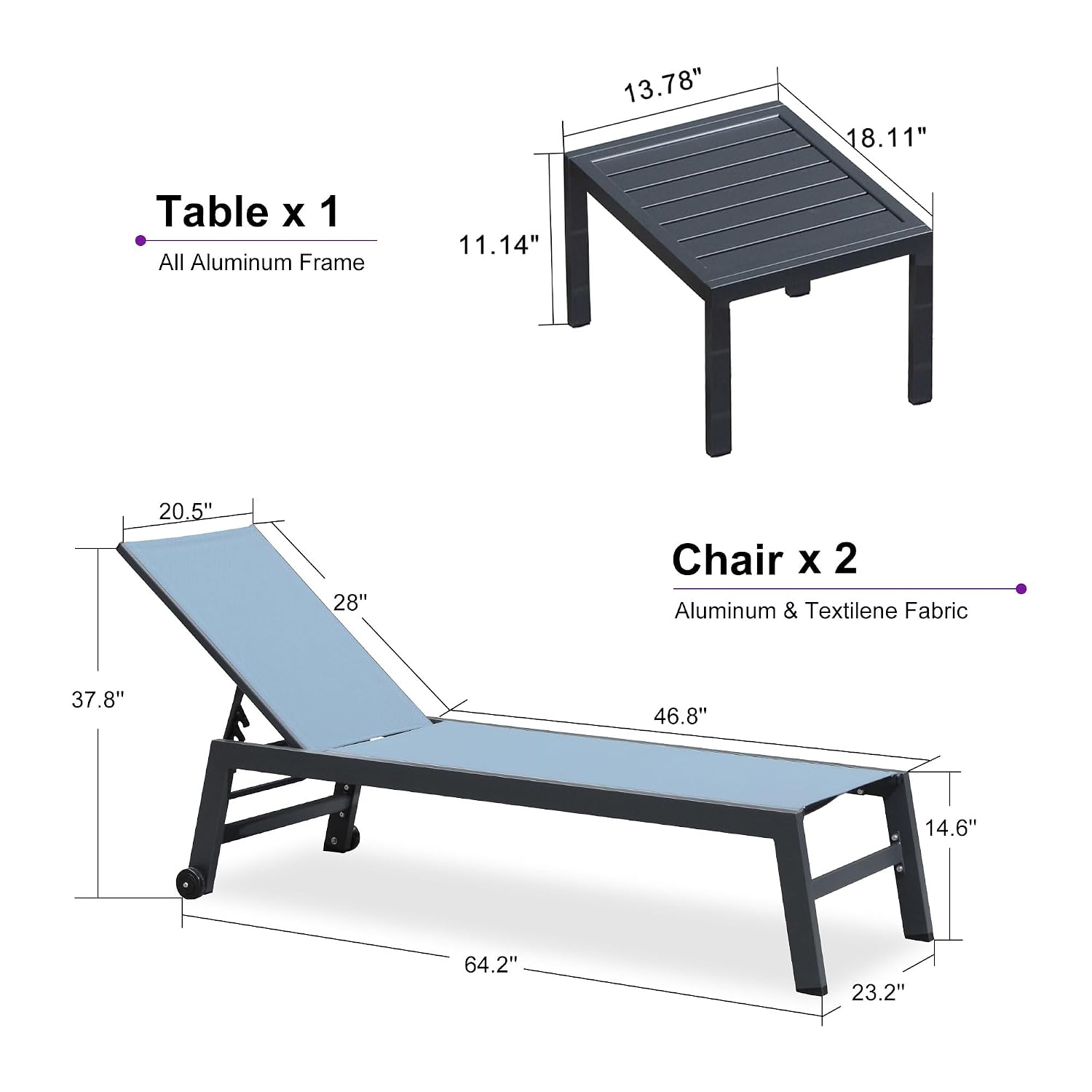 Hızlı Kuruyan Textilene 2 Kişi - Outdoor Furniture Quick Dry incelemesi ve fiyatı