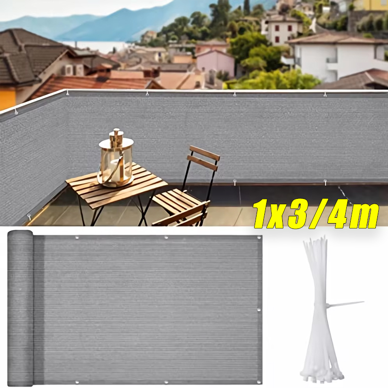 4x1M Balkon Gizlilik Ekranı Ağ - Outdoor Furniture Hdpe incelemesi ve fiyatı