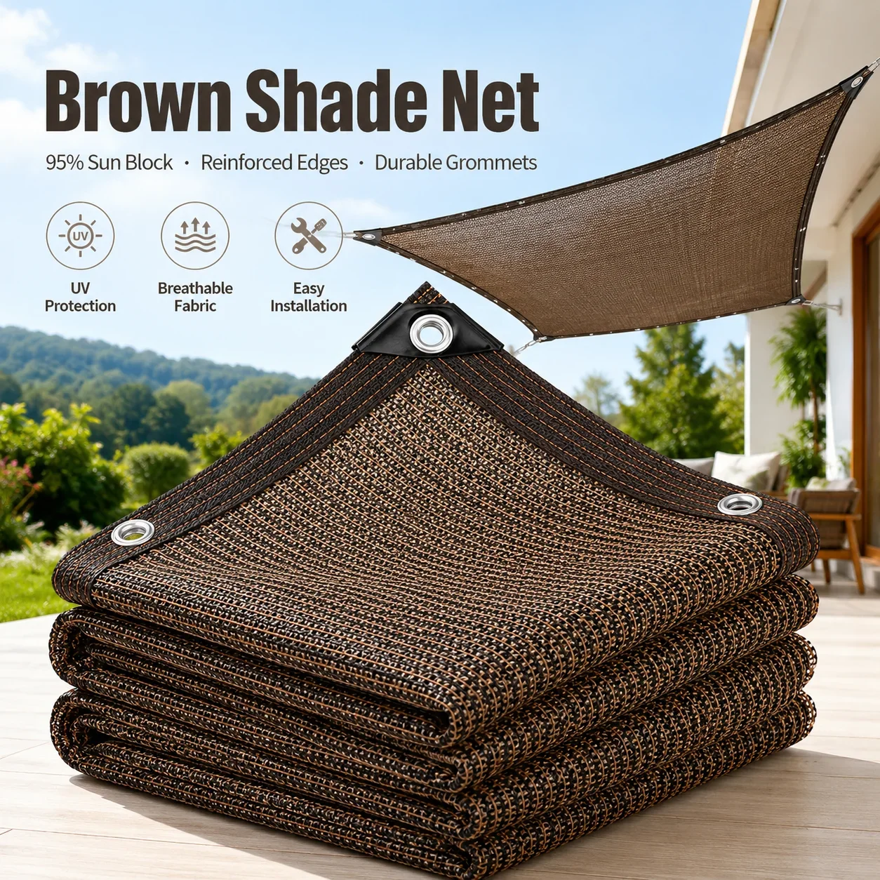Büyük Avlu Gölgelendirme Files - Outdoor Furniture Hdpe incelemesi ve fiyatı